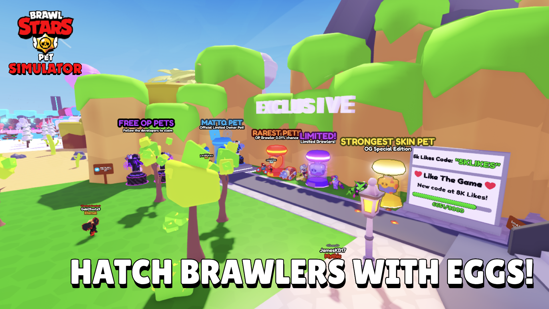 Brawl Stars Pet Simulator